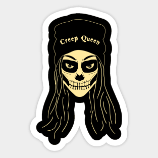 creep queen Sticker